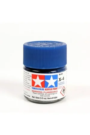 Superprijs X-4 Blue 10ml Acrylverf