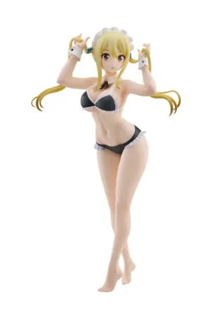 Op = Op Fairy Tail 100 Years Quest Pop Up Figure Parade Beach Queens Lucy Heartfilia: Virgo Form Swimsuit Ver. L Size 23cm