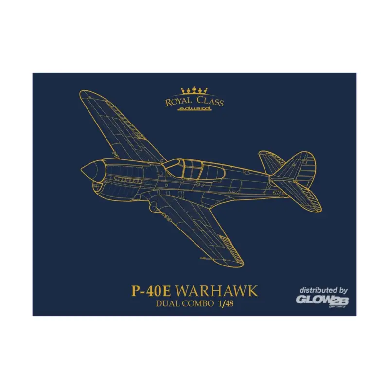 Koopje P-40E Warhawk EDUARD-ROYAL CLASS Schaalmodel