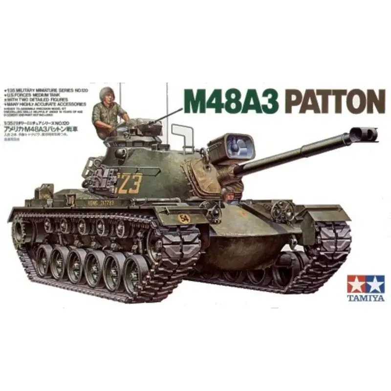 Bestseller M48A3 Patton Tank Schaalmodel