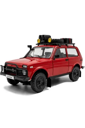 Actieprijs Lada niva red 1980 1/18 Miniatuur