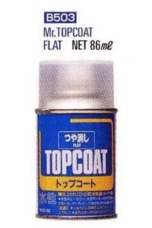 Bestel Nu B503 Mr.Top Coat Flat Spray Acrylverf