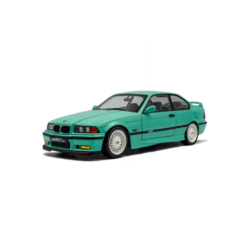 Bmw m3 coupe solido works mint green 1991 1/18 Miniatuur Tijdelijk Beschikbaar