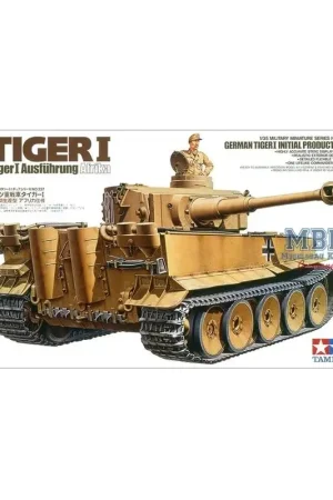 Favoriet Tiger I first production type Schaalmodel