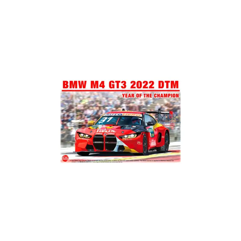Rechtstreeks Van De Fabrikant BMW M4 GT3 DTM Champion 2022 Schaalmodel