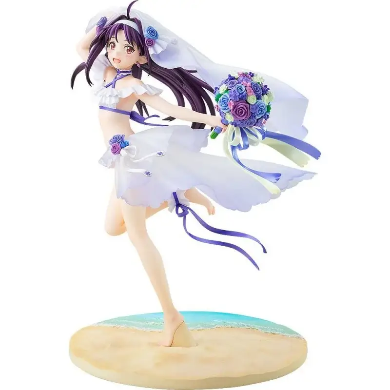 Sword Art Online PVC-standbeeld 1/7 Yuuki Summer Wedding Ver. 24cm Beeldjes Fabrieksprijs