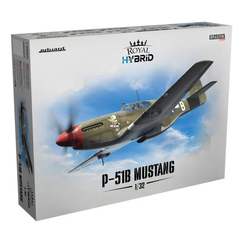 P-51b mustang royal hybrid 1/32 Schaalmodel Veilige Betaling