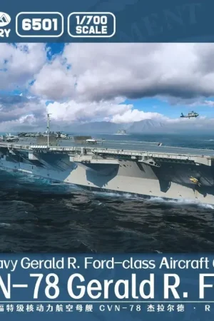 Superprijs MAGIC FACTORY: 1/700; U.S. Navy Gerald R. Ford-class Aircraft Carrier- USS Gerald R. Ford CVN-78