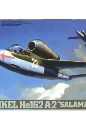 Populair Heinkel He 162 Salamander Schaalmodel