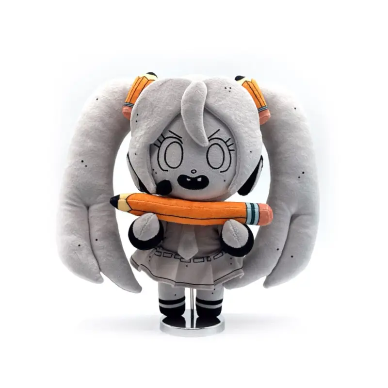 Spongebob x Hatsune Miku plush toy DoodleBob Miku 22 cm Korting