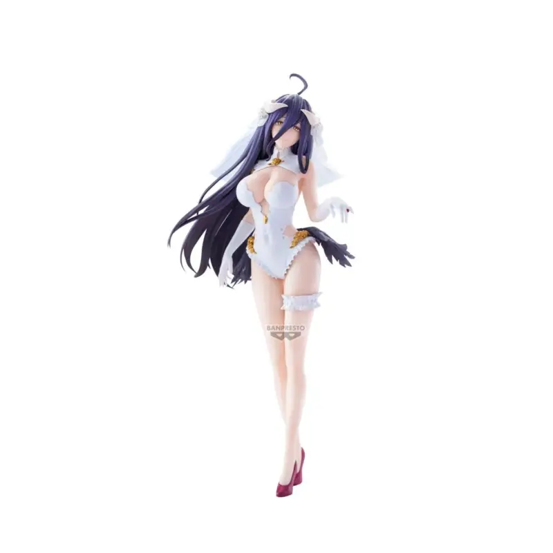 Rechtstreeks Van De Fabrikant OVERLORD - Albedo Wedding Version - Glitter & Glamours figure 27cm Figuurtje