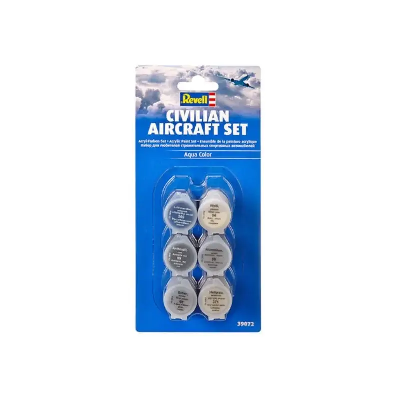 Premium Stel schilderijen Civil Aviation Acrylverf
