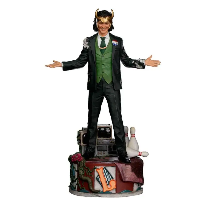 Betrouwbaar Loki beeldje 1/10 Art Scale Loki President Variant 25 cm Beeldjes
