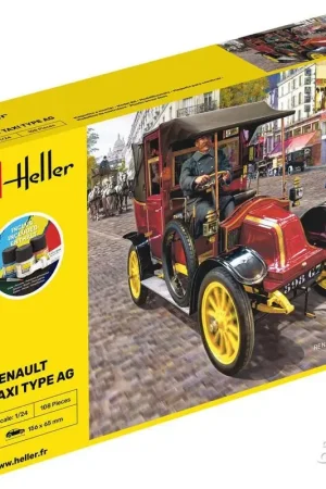Direct Beschikbaar STARTER KIT Renault Taxi Type AG Schaalmodel