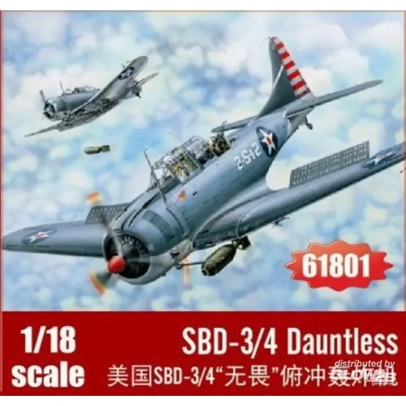SBD-3/4 Dauntless Schaalmodel Dagaanbieding