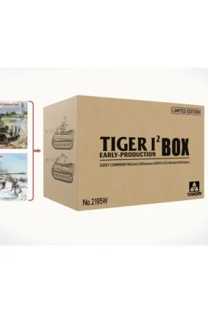 TIGER I² early production Box & 1:16 Wittmann Schaalmodel Voordeelprijs