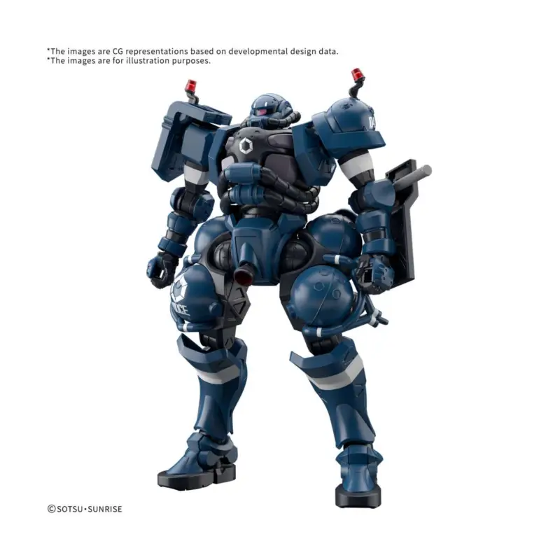 Gundam Gquuuuux HG Military Police Zaku 1/144 Gunpla Voordeelprijs