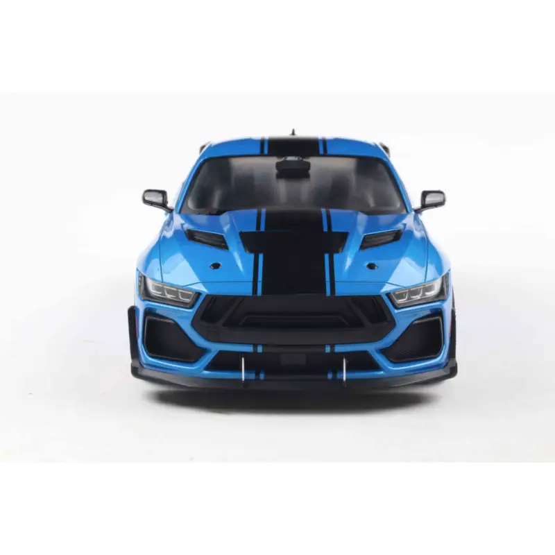Shelby mustang super snake grabber blue metallic 2025 1/18 Miniatuur Populair