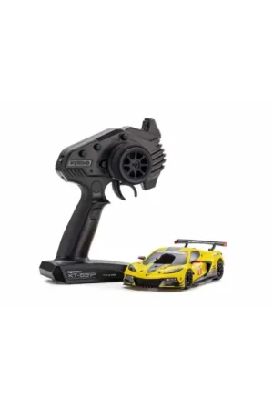 Kyosho Mini-Z MR04 RWD Corvette C8-R Yellow (W-MM/KT531P) RC mini-auto Direct Beschikbaar