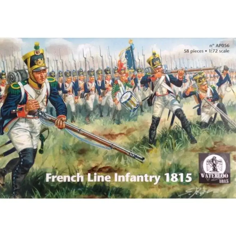 French Line Infantry 1815 x 58 stuks Figuren Koop Vandaag