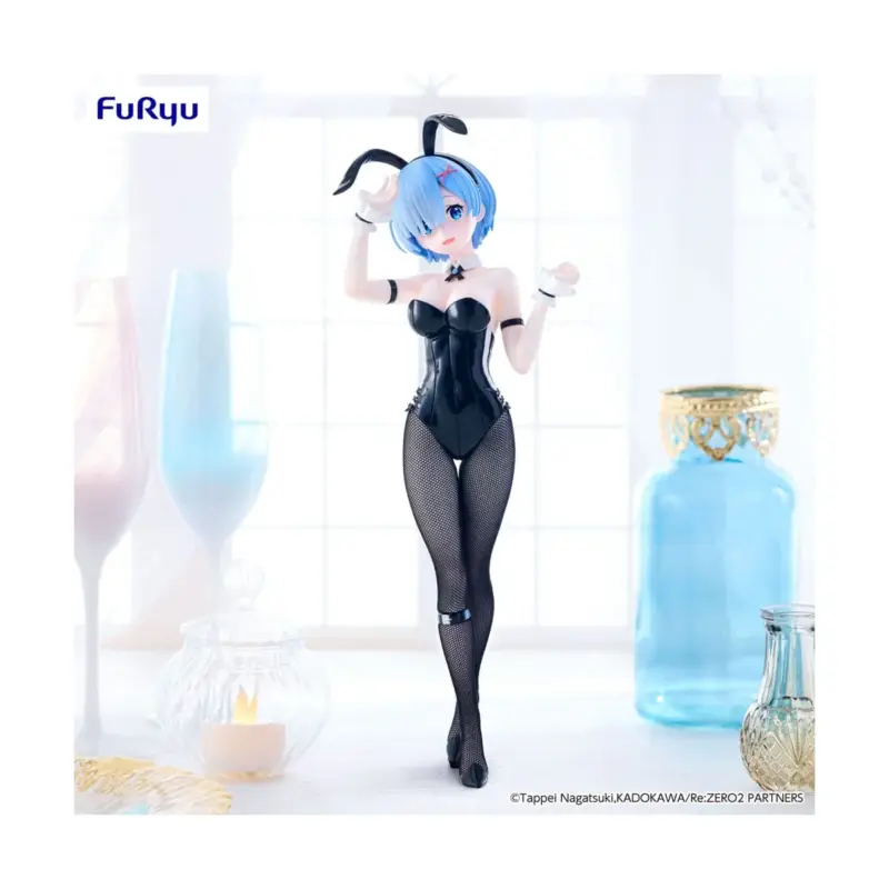 Meest Verkocht ReZERO -Starting Life in Another World- BiCute Bunnies Rem Bicolor 29 cm Figuurtje