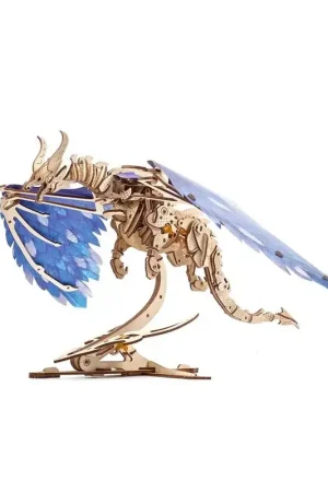 Betrouwbaar Mechanische UGEARS-modellen: WINDSTORM DRAGON Bouwmodell