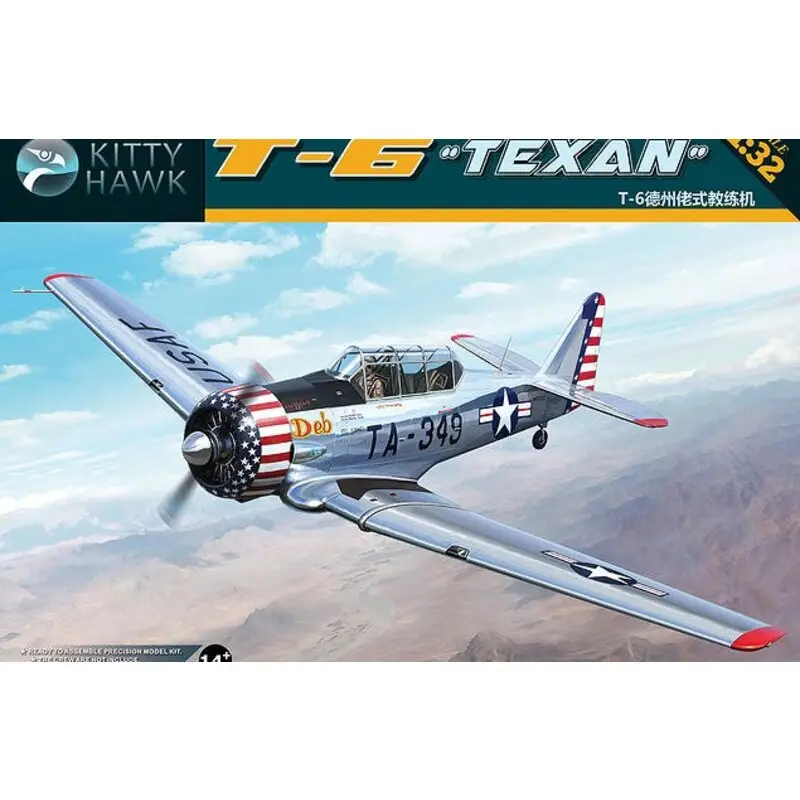 Seizoensaanbieding North American T - 6 Texan Schaalmodel