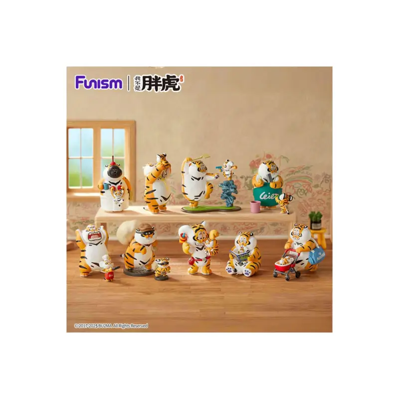 Alexander The Fat Tiger - Mystery Box Roaring Love Series 2 Assortment 8pcs Finale Uitverkoop