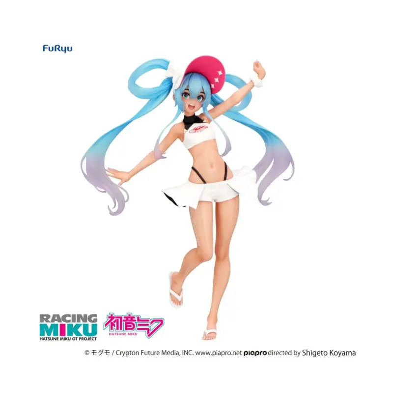 Must-Have Hatsune Miku GT Project Trio-Try-iT Racing Miku 2024 Summer Holiday Ver. 21cm Figuurtje