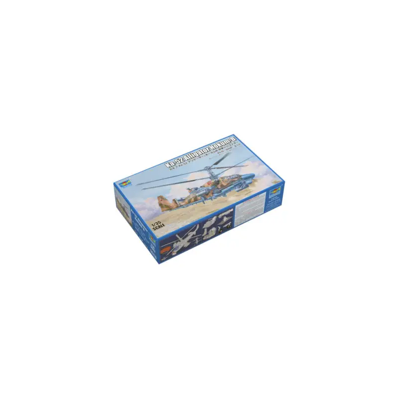 1:35 scale plastic model of the Ka-52 Alligator Hokum-B helicopter Schaalmodel Shop Nu