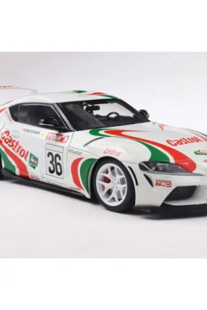 Toyota gr supra toyota racing tribute white 2024 1/18 Miniatuur Beste Prijs