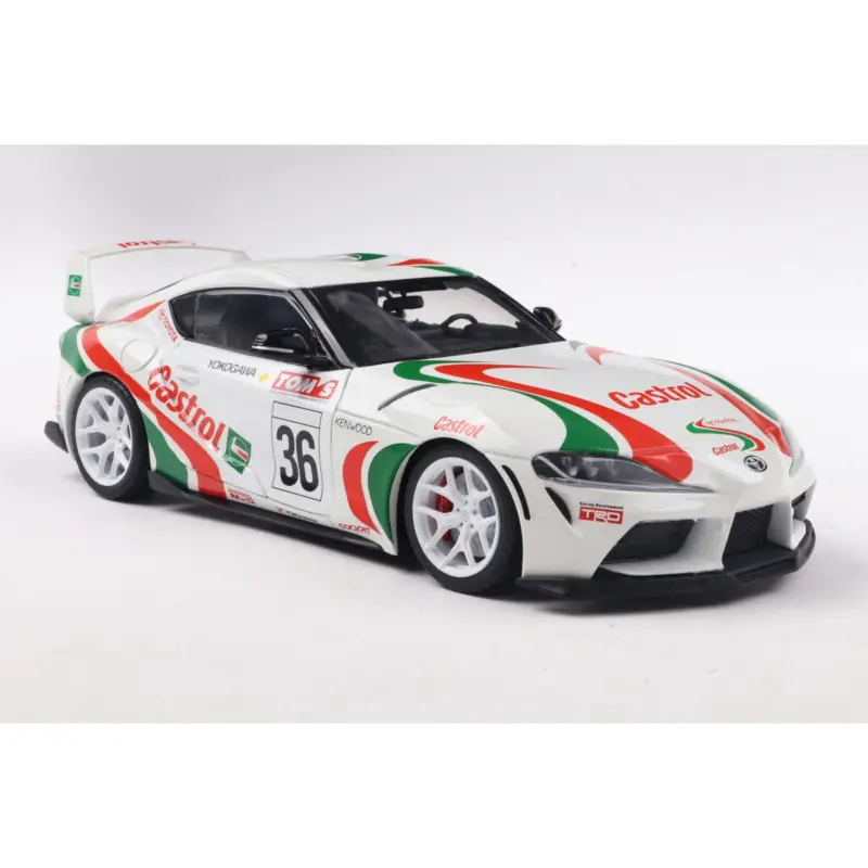 Toyota gr supra toyota racing tribute white 2024 1/18 Miniatuur Beste Prijs