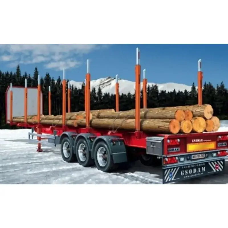 Beperkte Voorraad Timber Trailer Bouwmodell