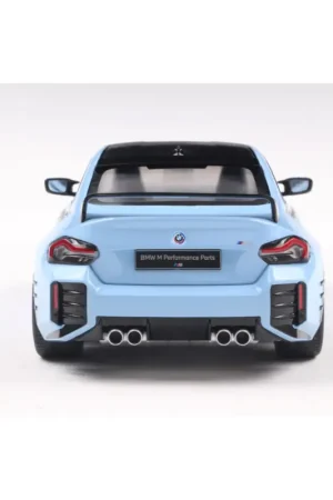Bmw m2 (g87) performance parts zandvoort blue 2024 1/18 Miniatuur Voordeelprijs