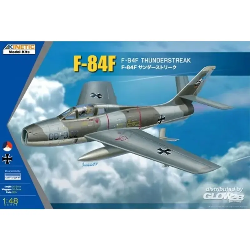 Favoriet F-84F Thunderstreak Schaalmodel