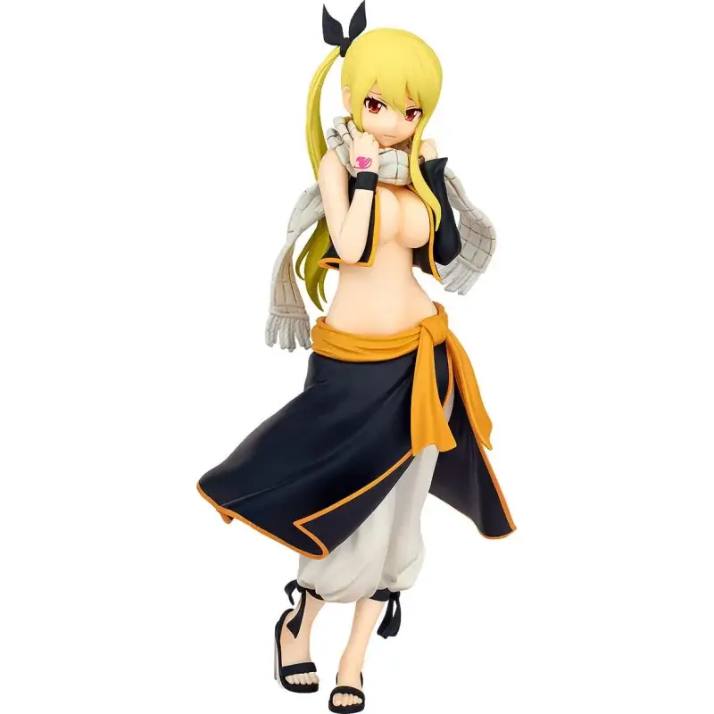 Fairy Tail Pop Up Parade Lucy Heartfilia Natsu Costume Ver. L Size 22 cm Figuurtje Merkproduct
