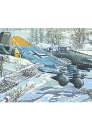 Gereduceerde Prijs Junkers Ju-87G-2 Stuka Schaalmodel