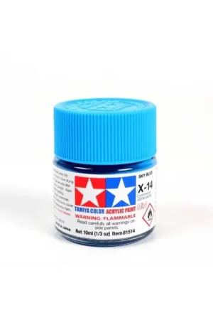 X-14 Sky blue 10ml Acrylverf Alleen Vandaag