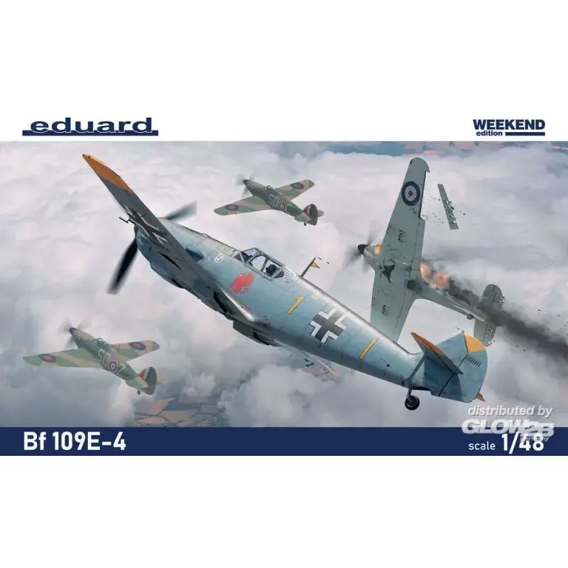 Bf 109E-4 1/48 Schaalmodel Favoriet