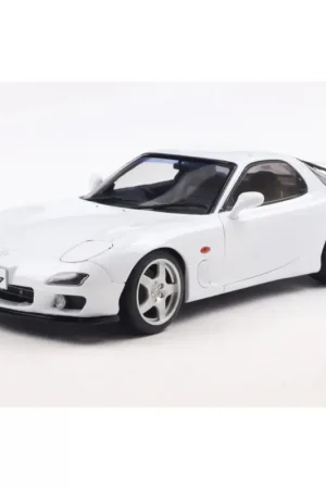 1:18 mazda rx7 fd3rs pure white 1999 Miniatuur Fabrieksprijs