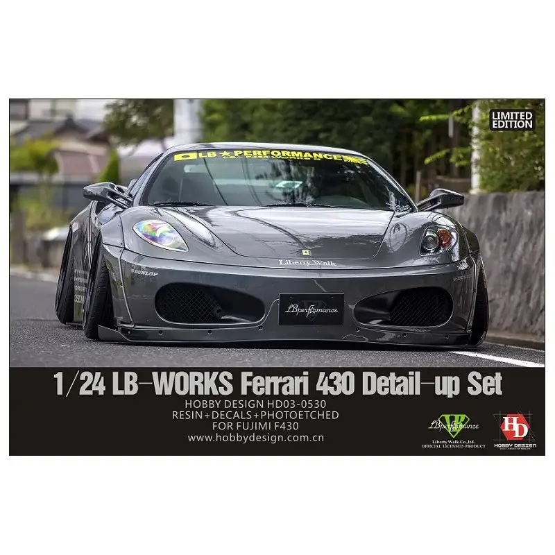 Laatste Kans Lb works ferrari 430 wide body Schaalmodel