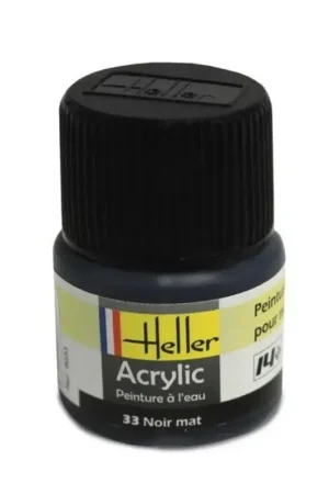 Rechtstreeks Van De Fabrikant Flat Black Acrylic 0.5 fl.oz Acrylverf