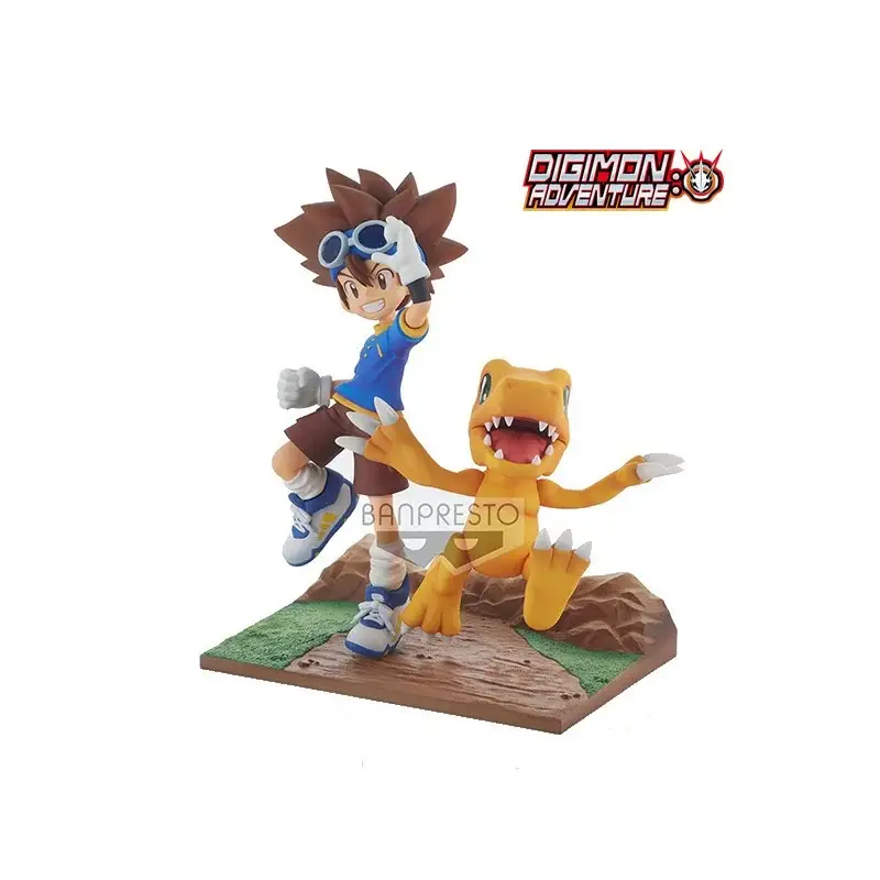 Nieuw Digimon Adventure Dxf Adventure Archief Taichi & Agumon 15cm - W94 Figuurtje