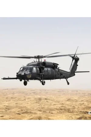 MH-60L Black Hawk, US Special Forces Helicopter (100% new molds) Schaalmodel Direct Verzonden