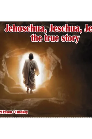 Betrouwbaar Jesus set with a tomb that can be put together. Figuren