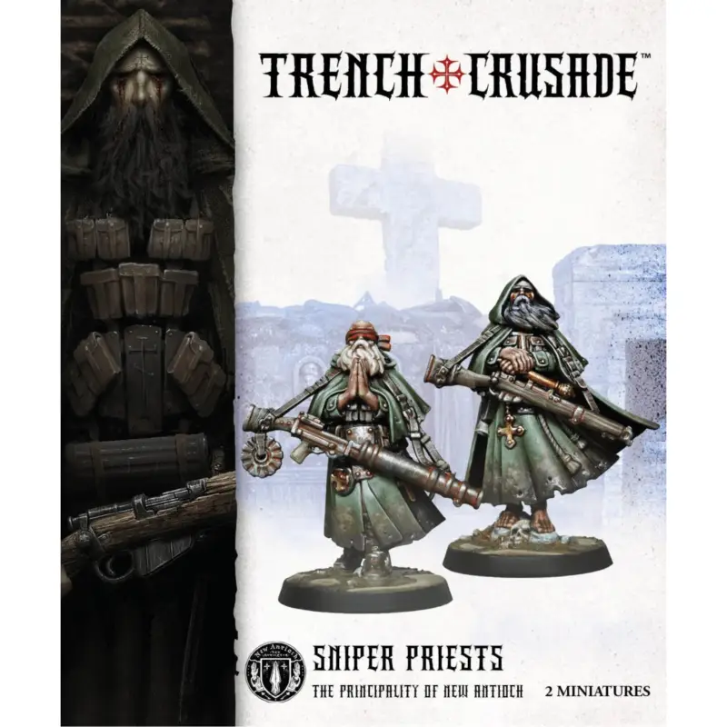 Express Levering Trench Crusade New Antioch Sniper Priests Figuurtje