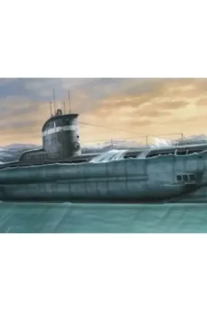 U-Boat Type XXIII. Injection moulded with resin and photoetched parts (submarines) Merkproduct