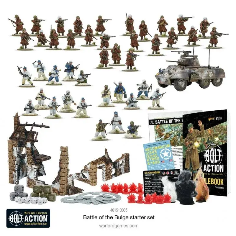 Gecertificeerd Battle of the Bulge Starter Set (English) Figuur spellet