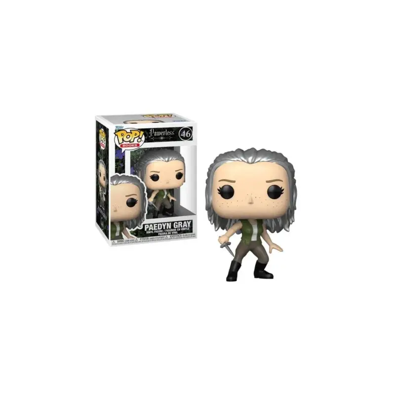 Fabrieksprijs Powerless Trilogy Pop! Book Vinyl Figure Paedyn Gray 9 cm Pop figur
