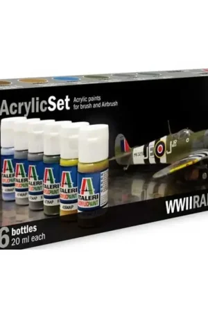 Direct Beschikbaar WWII British Aircraft painting set Acrylverf